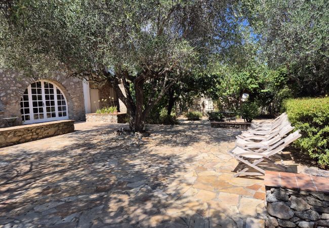 House in Le Plan-de-la-Tour - Stone house with pool in quiet environment near the sea