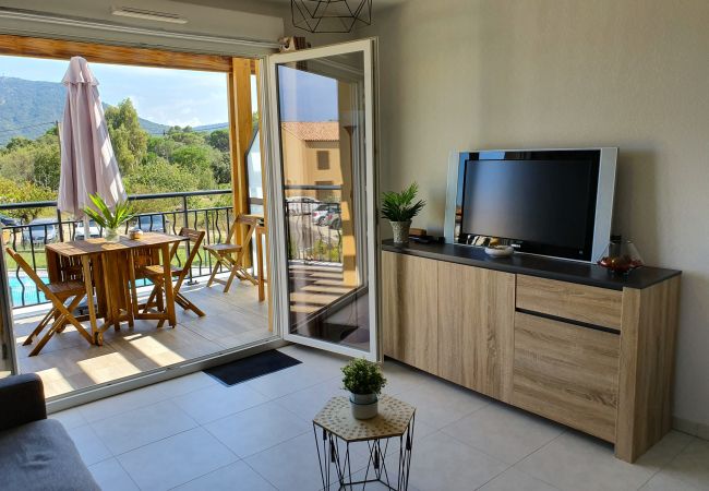 Apartment in Le Plan-de-la-Tour - nice apartment near the center of the village of Plan de la Tour in residence secured with swimming pool