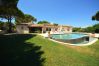 House in Sainte-Maxime - Single storey villa with sea view and pool - access to beaches 