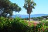 House in Sainte-Maxime - Single storey villa with sea view and pool - access to beaches 