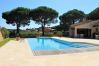 House in Sainte-Maxime - Single storey villa with sea view and pool - access to beaches 