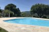 Maison à Le Plan-de-la-Tour - Mazet au calme, avec piscine et double tennis