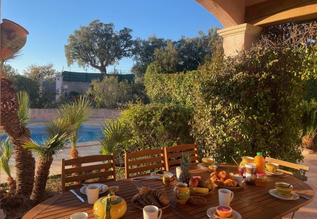 Villa à Le Plan-de-la-Tour - MAGNIFIQUE VILLA LES CACTUS AVEC PISCINE PRIVÉE