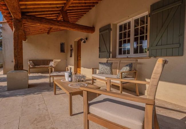 Villa à Le Plan-de-la-Tour - VILLA PETIT MAS AVEC PISCINE PRIVÉE