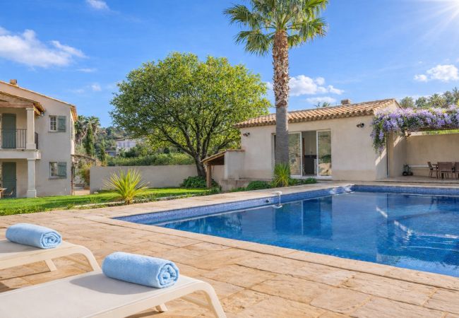 Villa à Le Plan-de-la-Tour - VILLA PETIT MAS AVEC PISCINE PRIVÉE