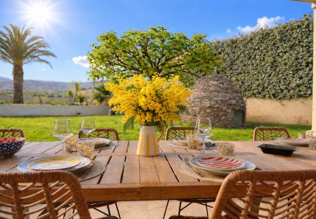 Villa à Le Plan-de-la-Tour - VILLA PETIT MAS AVEC PISCINE PRIVÉE