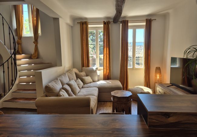 Maison mitoyenne à Le Plan-de-la-Tour - MAISON ARIA AVEC PISCINE PRIVÉE 