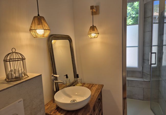 Maison mitoyenne à Le Plan-de-la-Tour - MAISON ARIA AVEC PISCINE PRIVÉE 